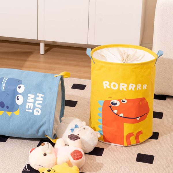 Waterproof Dinosaur Kids Storage Laundry Basket