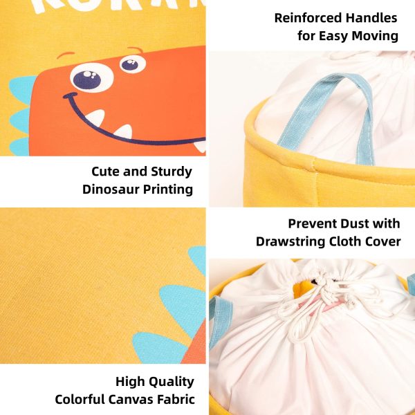 Waterproof Dinosaur Kids Storage Laundry Basket