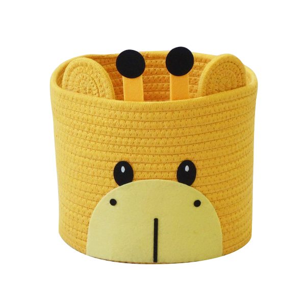 Small Cut Giraffe Storage Laundry Basket