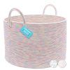 Rainbow Extra Large Woven Laundry Basket