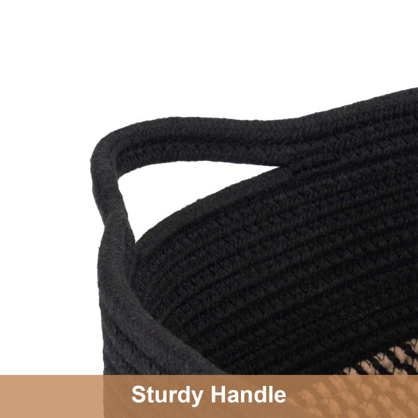 Cube Woven Storage Laundry Basket