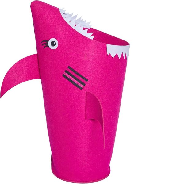 Large Glow In The Dark Shark Laundry Basket