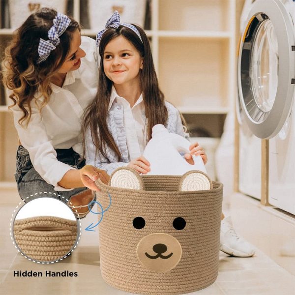Bear Storage Laundry Basket