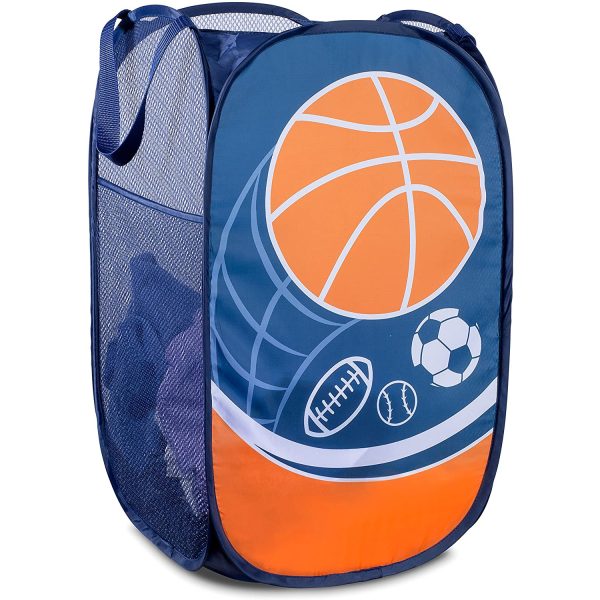 Collapsible Mesh Pop Up Laundry Basket